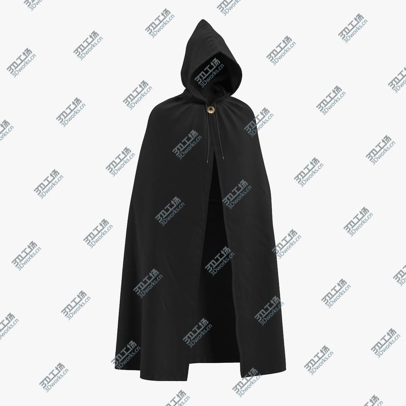images/goods_img/2021040234/Black Cloak or Cape with Hood 3D/1.jpg